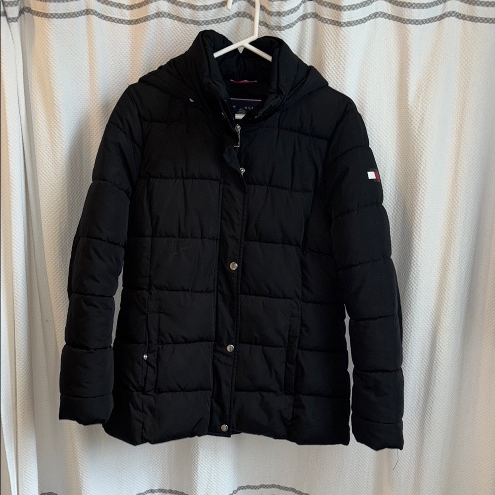 Tommy Hilfiger Women's Black Puffer Jacket
